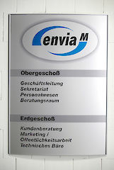 Primus Orientierungstafel 425 x 841 eloxiert silber