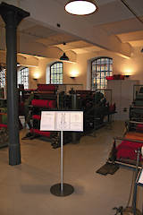 Informationsständer mobil, schräg