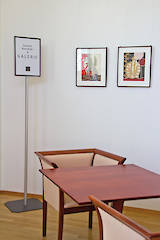 Informationsständer mobil, plan