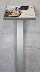 Pultschild A3 quer - 45° - Säule 85-85