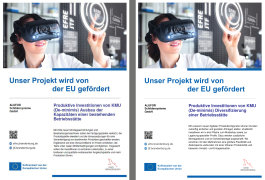 Förderung EFRE und JTF